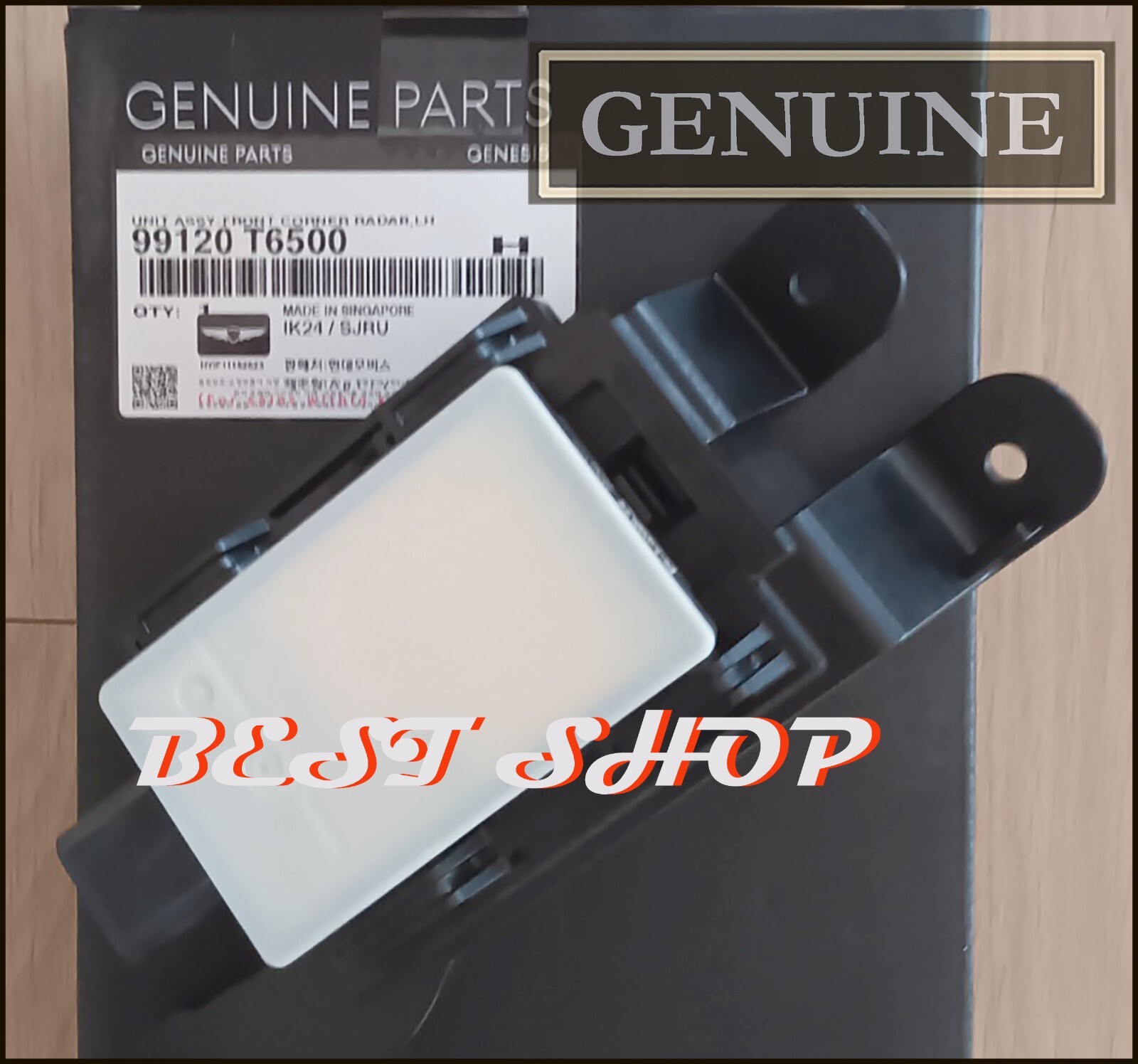99120T6500 Genuine UNIT ASSY-FRONT CORNER RADAR,LH For Hyundai GV80 '20+