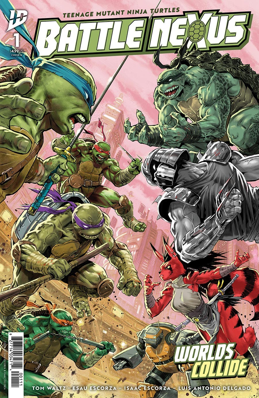 TEENAGE MUTANT NINJA TURTLES BATTLE NEXUS LISTING (#1-5 AVAILABLE/YOU PICK)