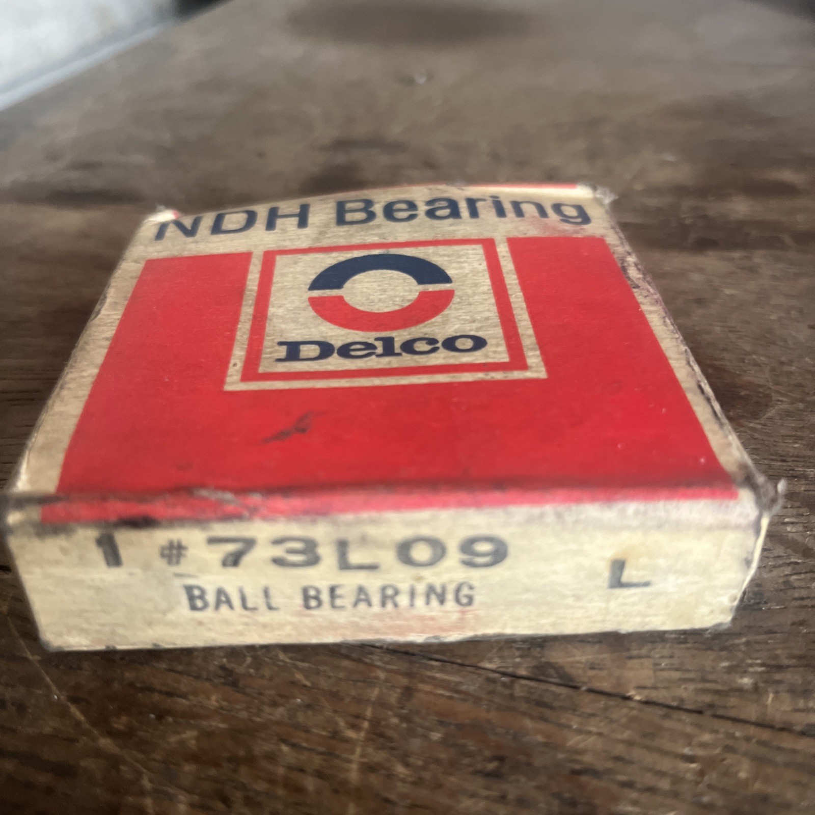 NOS NDH DELCO 73L09 DEEP GROOVE BALL BEARING