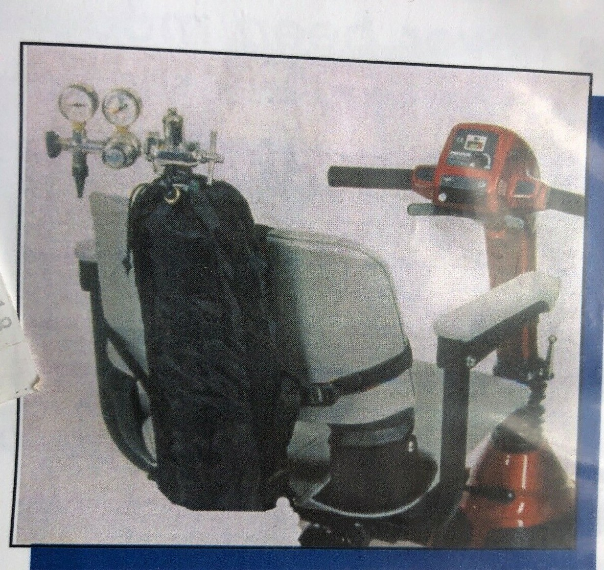 Scooter Small Oxygen Tank Holder Powerchairs - Diestco Great Stuff 9" x 12"