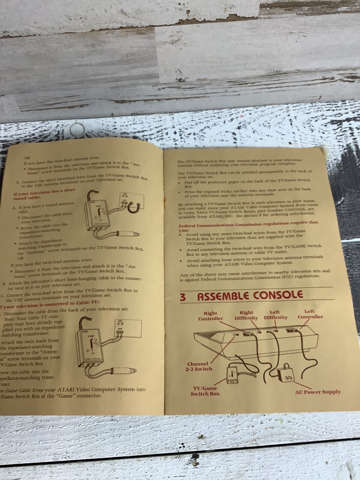Vintage Atari 2600 User Guide