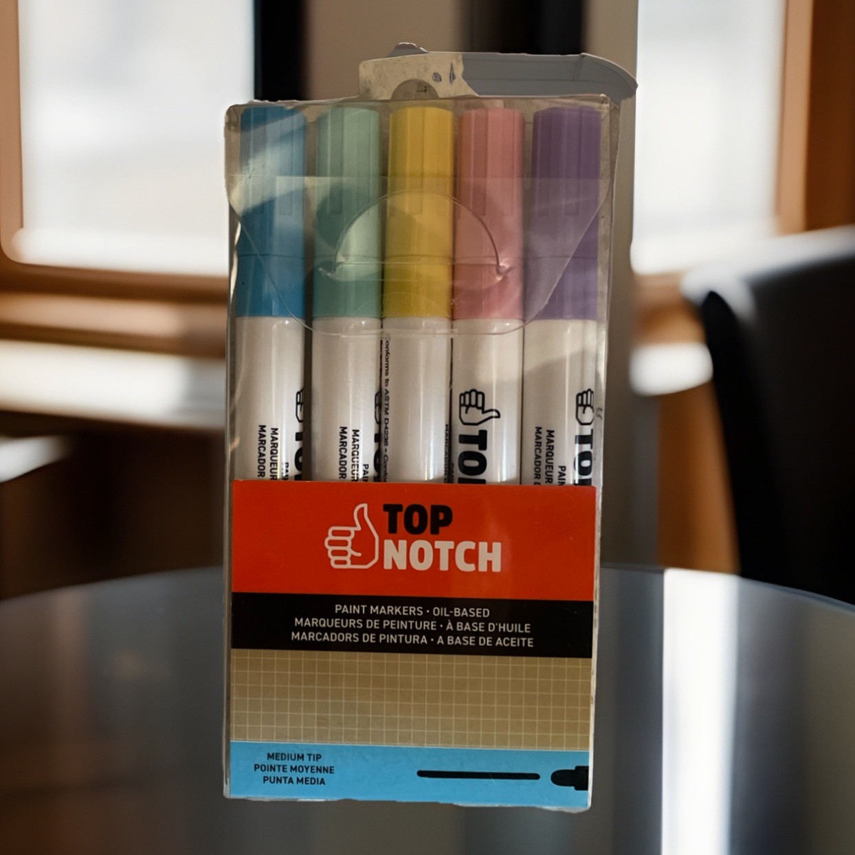 Top Notch - Paint Markers - Medium Point- Multiple Colors - 1737-2970