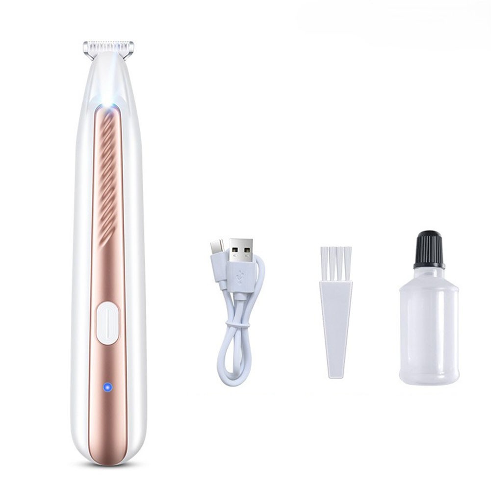 LED Lighted Pet Grooming Shaver for Safe and Efficient Foot Hair Trimming