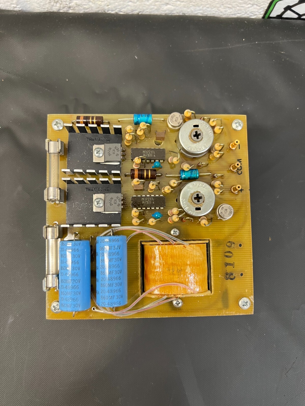 Electrostatics, Inc. 300 5V1A +- 15V.25A Circuit Board