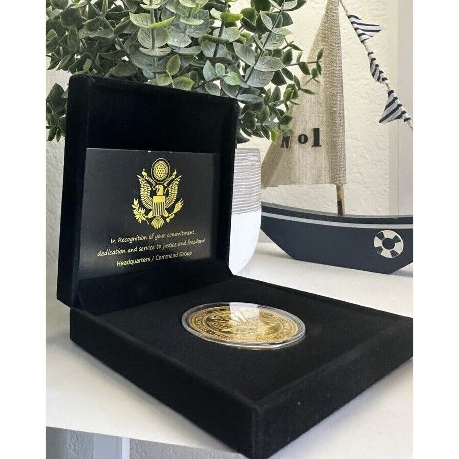 US NAVY SEAL TEAM THREE Challenge Coin USA