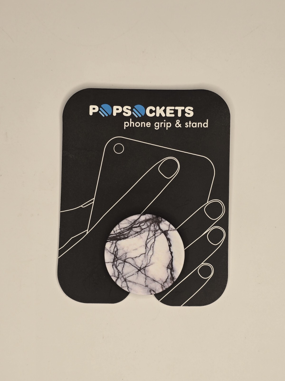 Pop Sockets PopGrip Slide Apple iPhone White Marble Stocking Stuffers Christmas