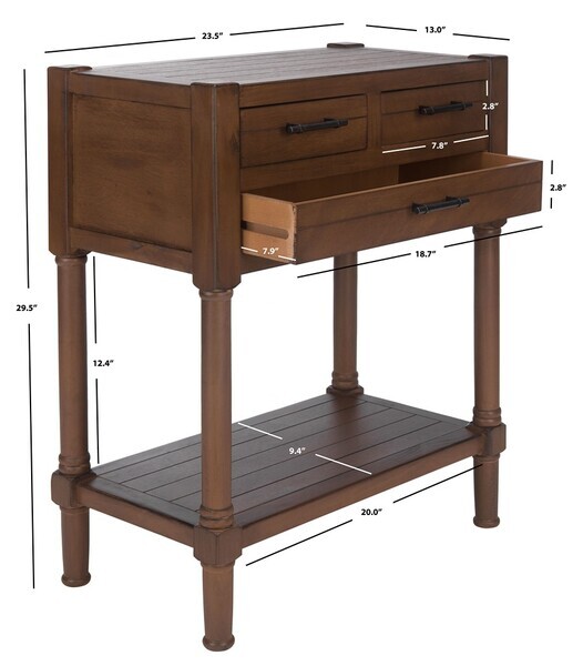 Safavieh FILBERT 3DRW CONSOLE TABLE, Reduced Price 2172748762 CNS5717C
