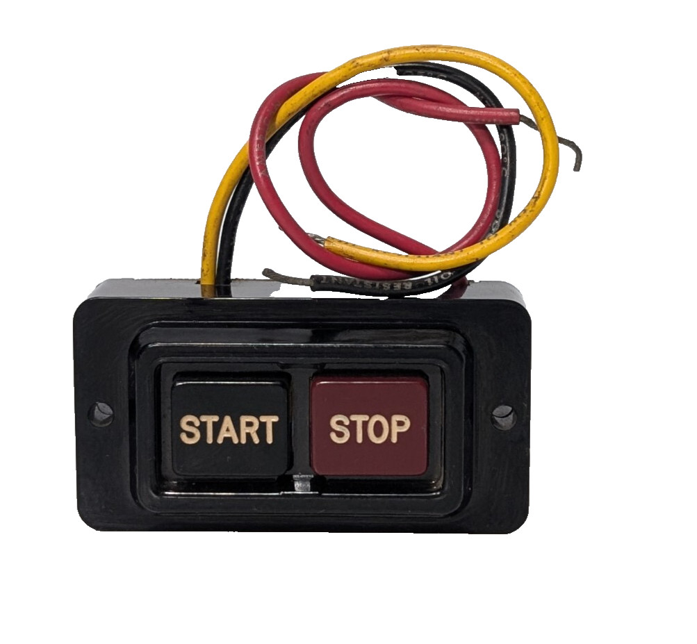 4042-B1 Start Stop Switch Green Red Button Industrial Assembly Component Module