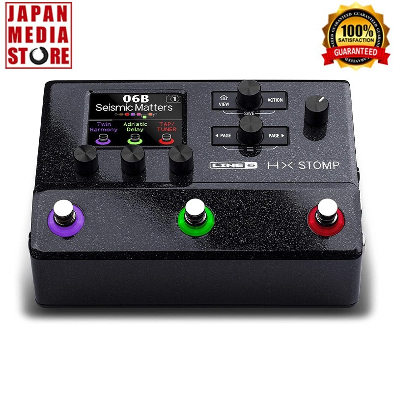 Line 6 HX Stomp Compact Amp & Effects Processor Guitar Effects Pedal Brand NEW