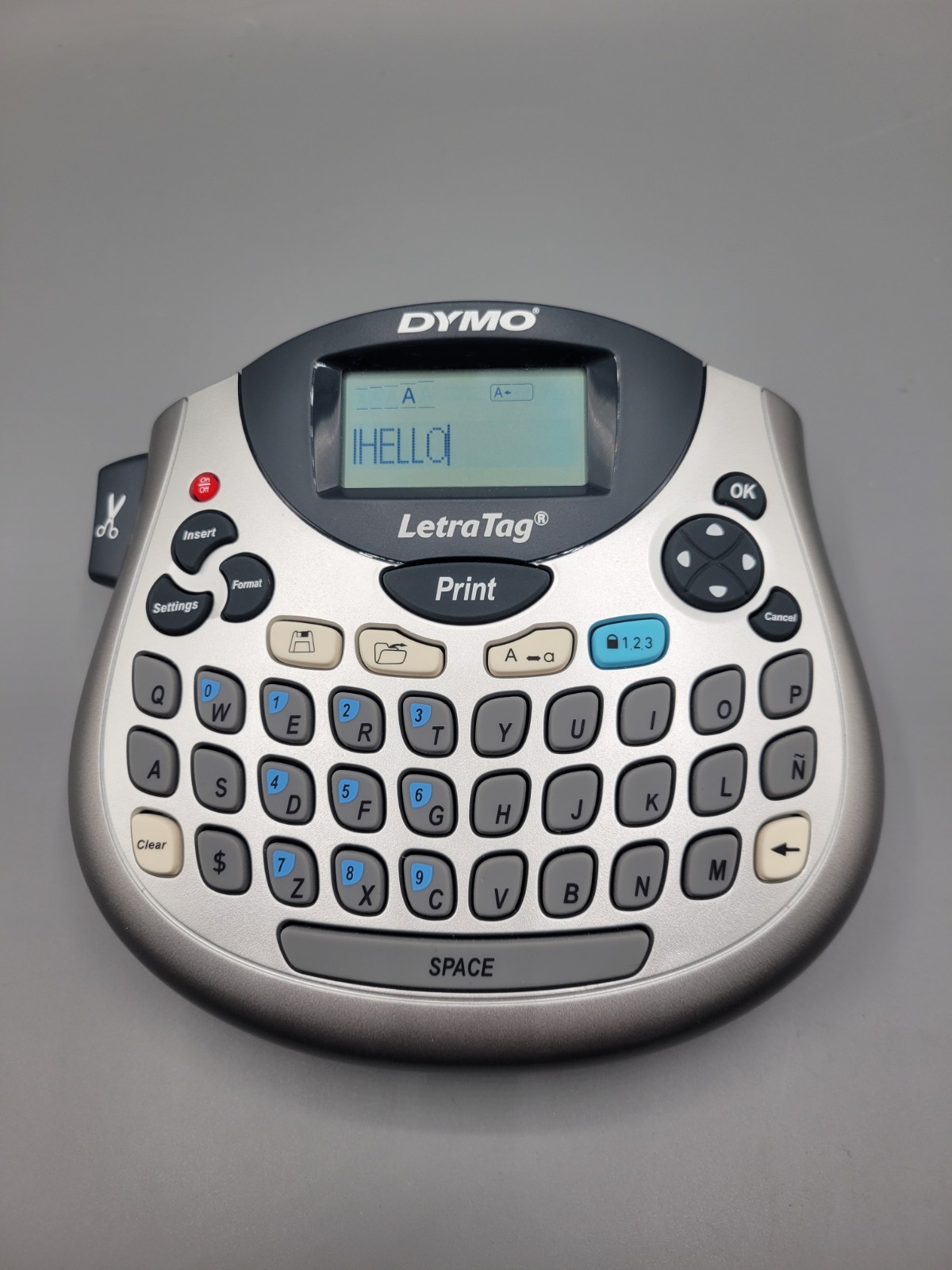 Dymo LetraTag  LT-100T  Label Thermal Printer Silver