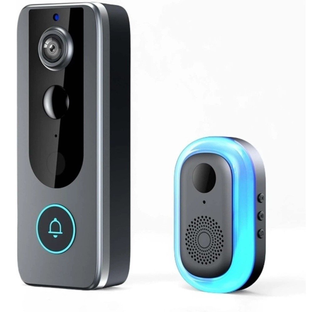 Wireless Smart Doorbell with Live View and Motion Detection For TUYA Wifi