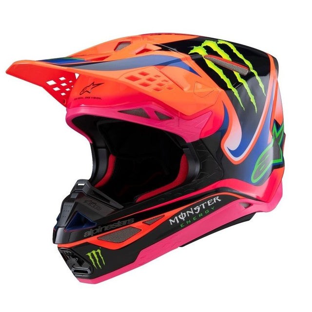 Alpinestars S-M10 Deegan Monster Energy Helmet SM10 Motocross Enduro
