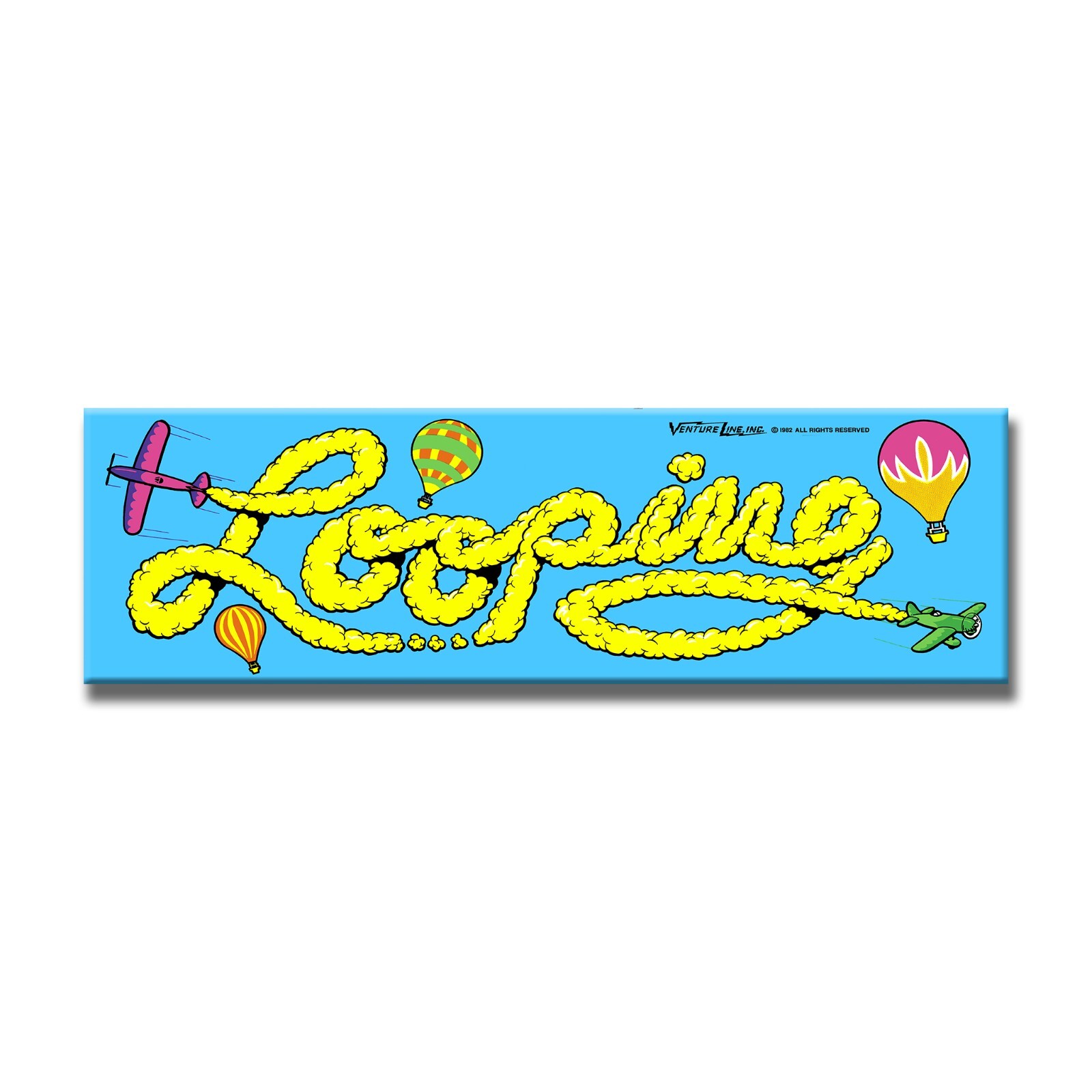 Looping Premium Arcade Marquee Restoration Backlit Sign Insert