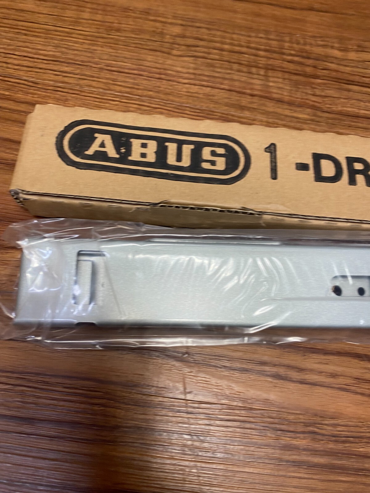 ABUS File Bar 12" Length For 1 Drawer Gray File Cabinet Drawer Lock Metal