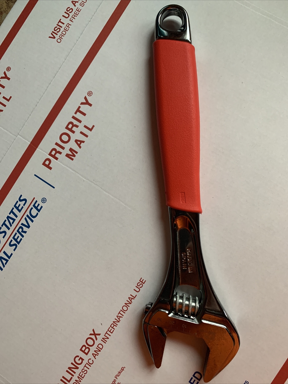 Snap-on 12” Flank Drive Plus Adjustable Wrench