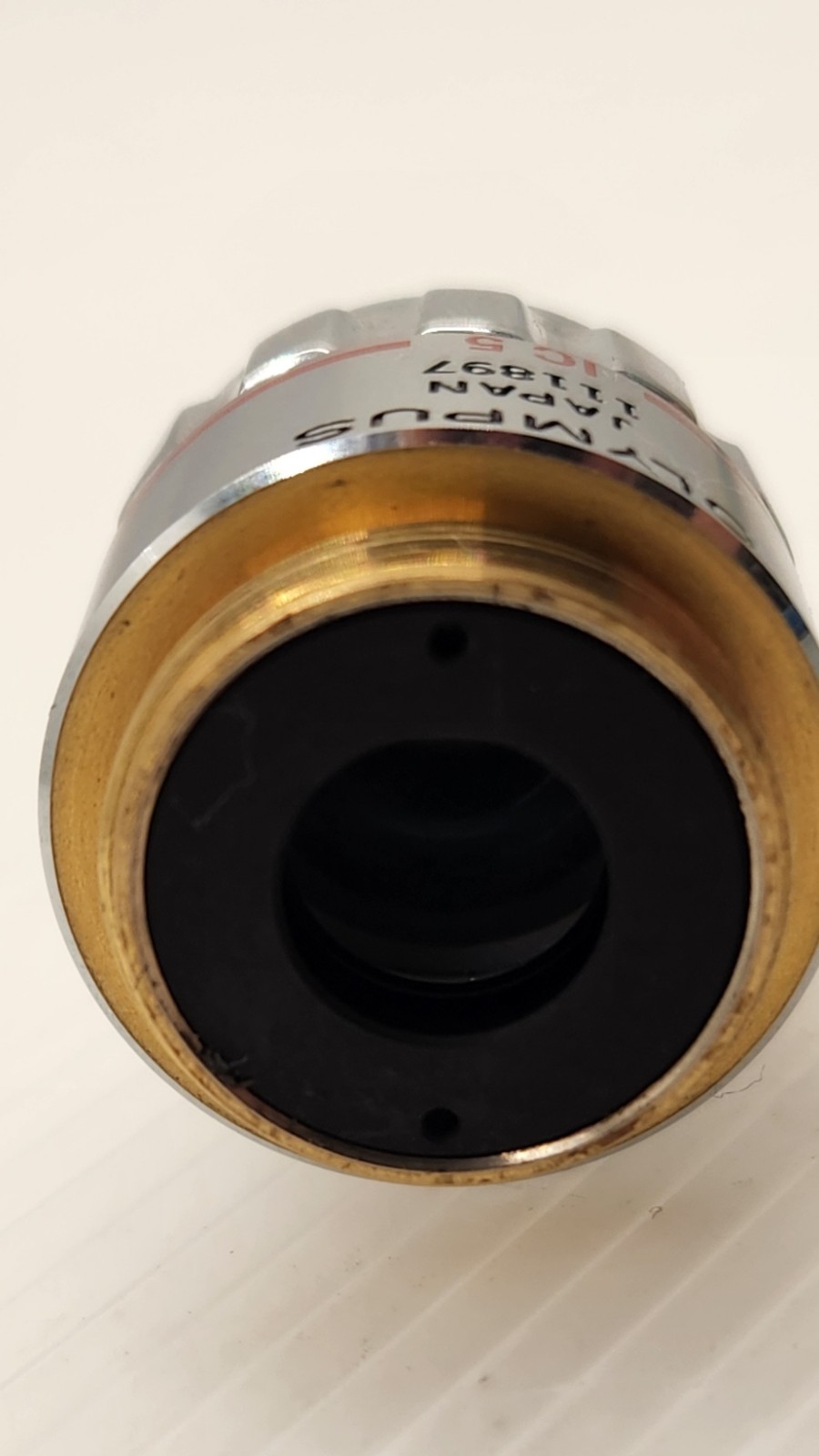 Olympus MSPlan 5x 0.13 MICROSCOPE OBJECTIVE LENS for RMS 34825