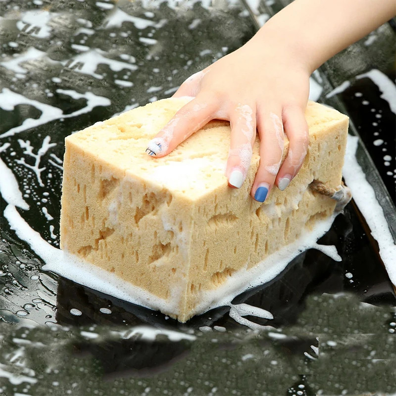 17*10*9Cm Car Wash Sponge Block Car Motorcycle Cleaning Tools Large Size Multi F