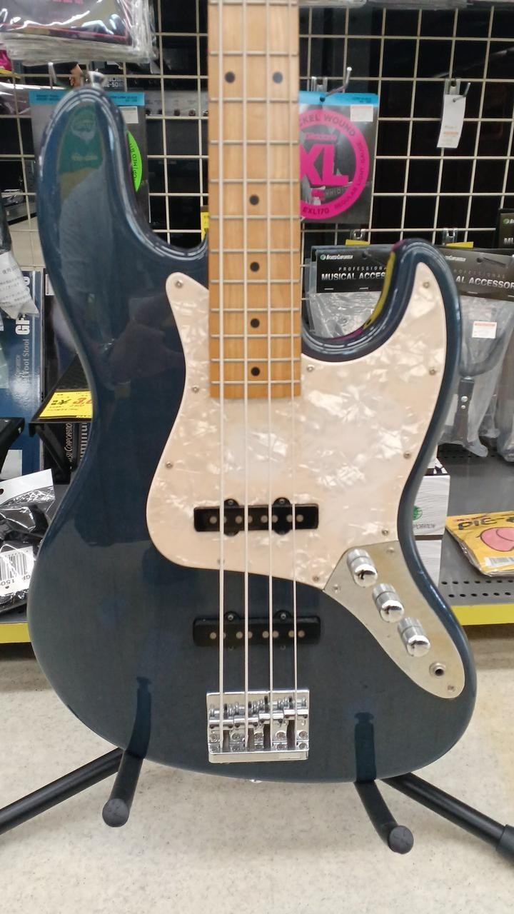 [BACCHUS] BJB Used Alder body Maple neck Maple fingerboard Blue w/Soft case