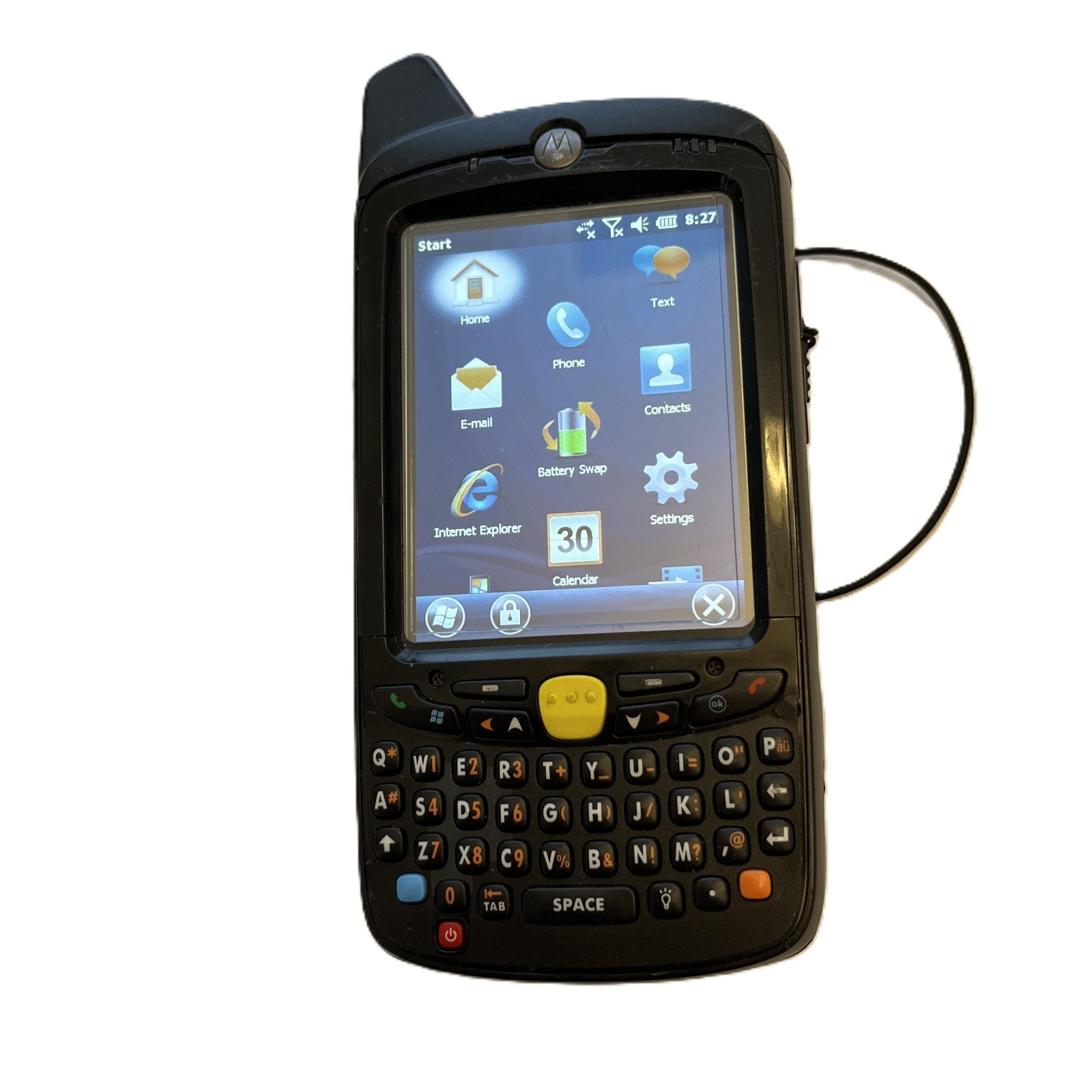 MOTOROLA ZEBRA TECHNOLOGY MC67NA HANDHELD IMAGE BARCODE SCANNER MOBILE COMPUTER