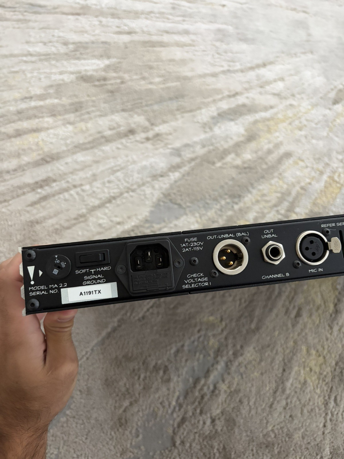 Buzz Audio MA-2.2 Mic Preamp Preamplifier MA2.2 - Excellent Condition