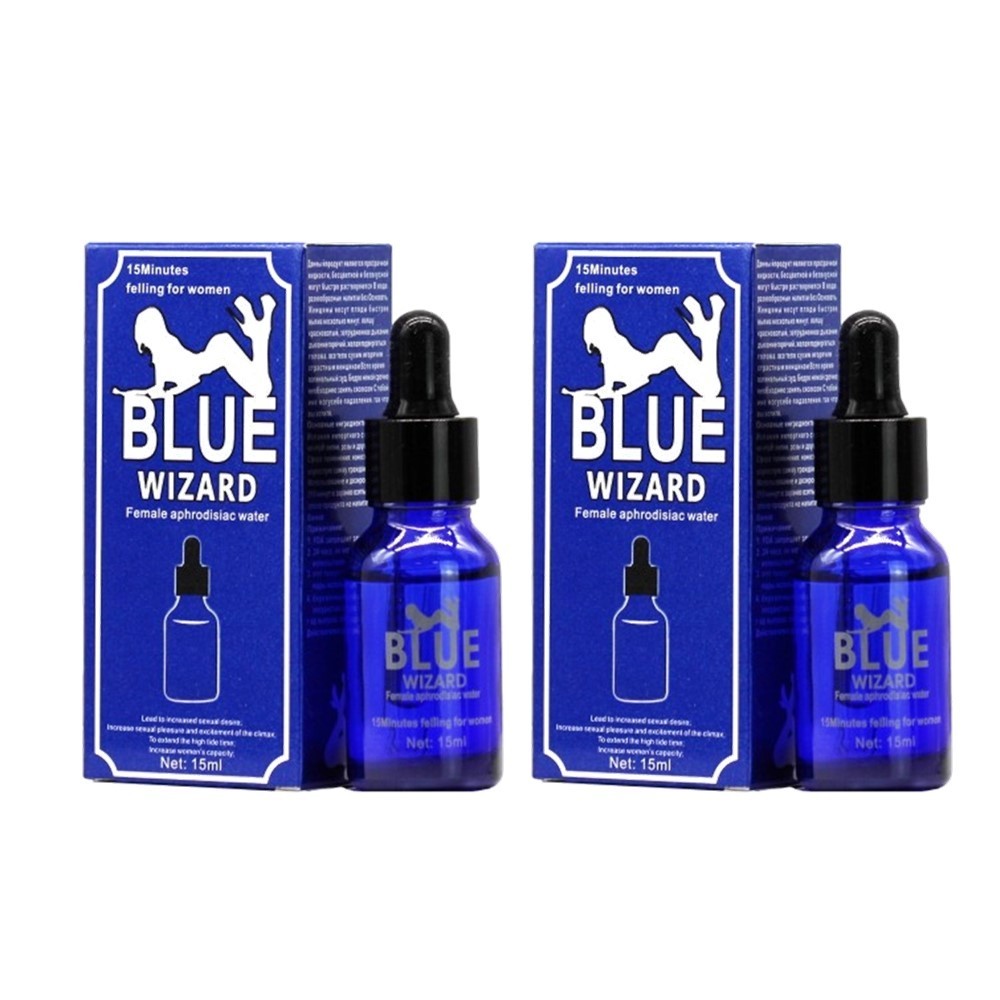 2x Blue Sex Drops 15ml Female Water 15 Mins Effect (Free Shipping)