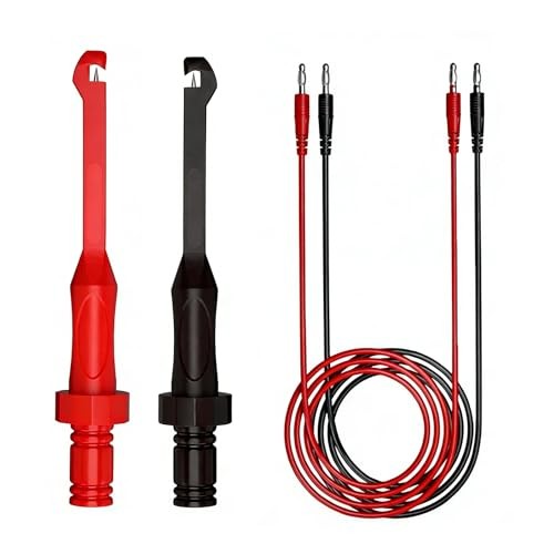 2PCS Multimeter Test Leads Set, Electrical Test Probes Back Probe Set,