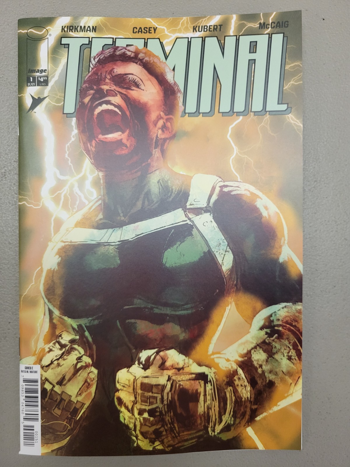 Terminal #1 1:25 Sienkiewicz Variant Image Kirkman 2026
