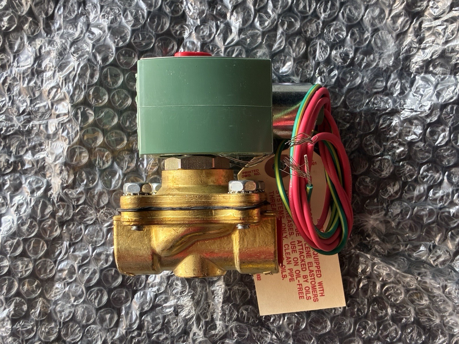 Jackson Dishwasher Valve 1/2 8210G094Hw 120/60 Part# 4810-003-71-55