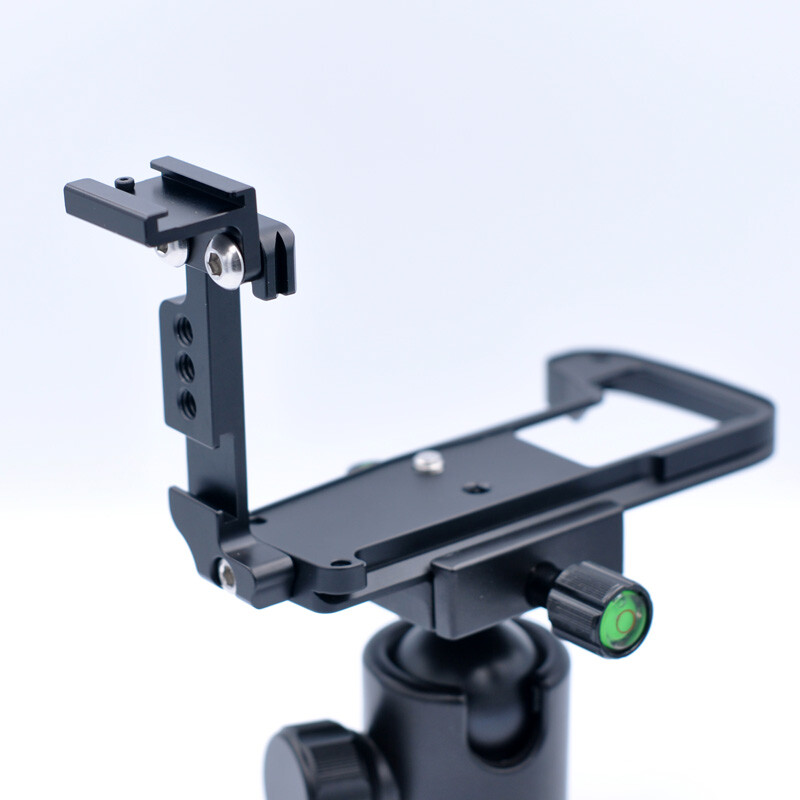 For Olympus E-M1 II/III Camera Hot Shoe L Bracket Hand Grip Quick Release Plate