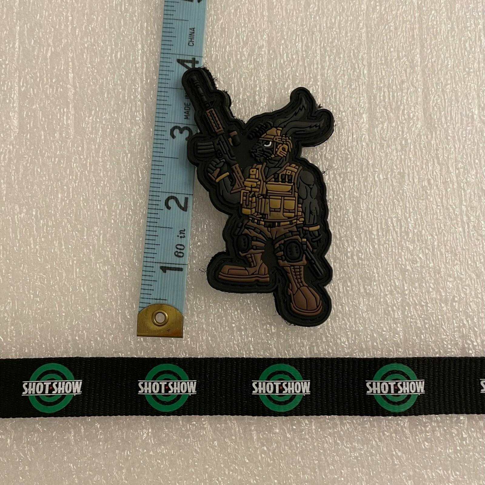 Tactical Rabbit PVC Morale Patch Shot Show 2022