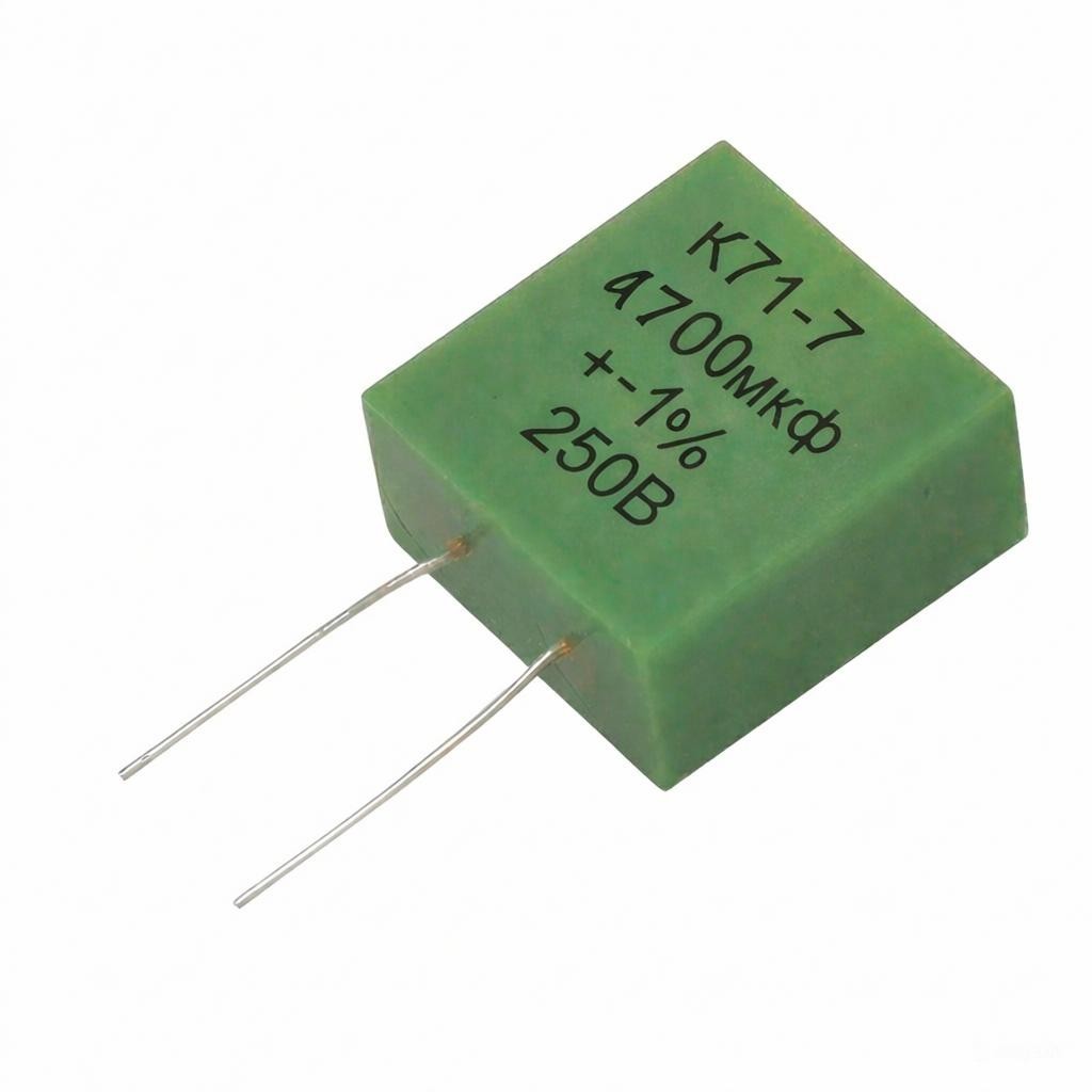 K71-7 4700pF +-2% 250V soviet HQ Audio Polystyrene Metallized Sealed Capacitor