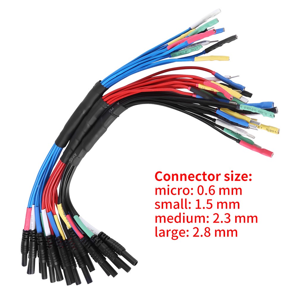 6 Channel Multimeter Test Leads Compact For Auto Diagnostics NEW