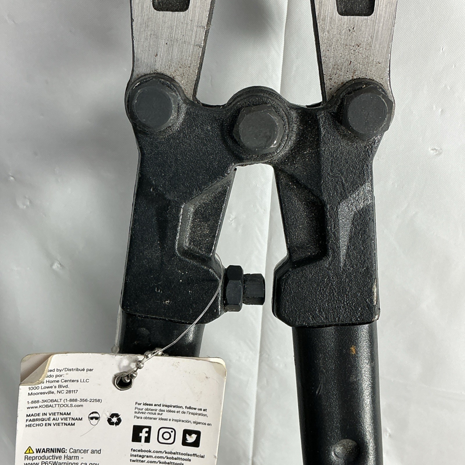 Kobalt Bolt Cutters 18” 464601 Blue Tool