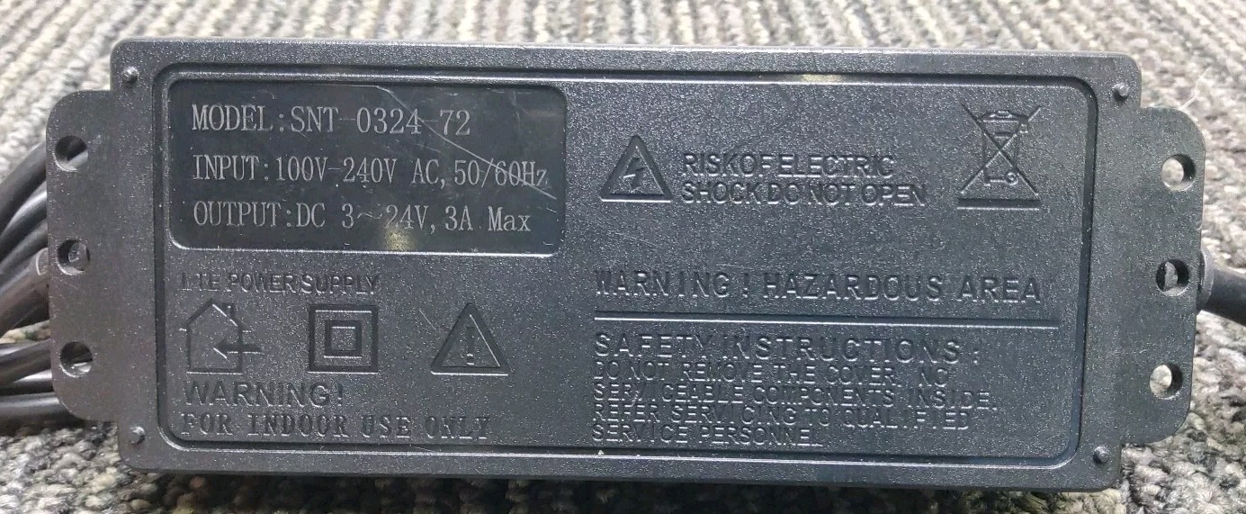 SHNITPWR AC/DC Adapter Power Supply
