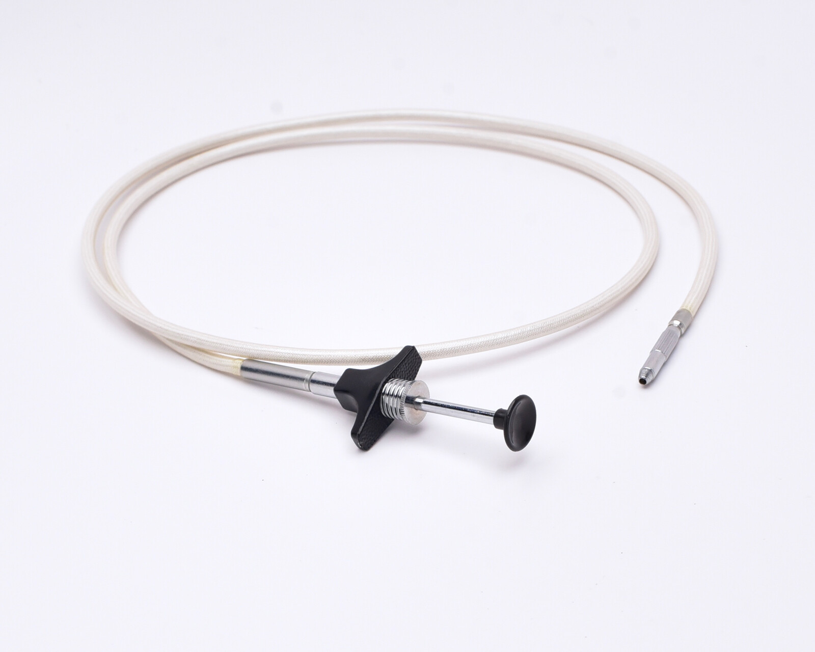 Unbranded 38.50" White Locking Shutter Release Cable Germany (#T1315)