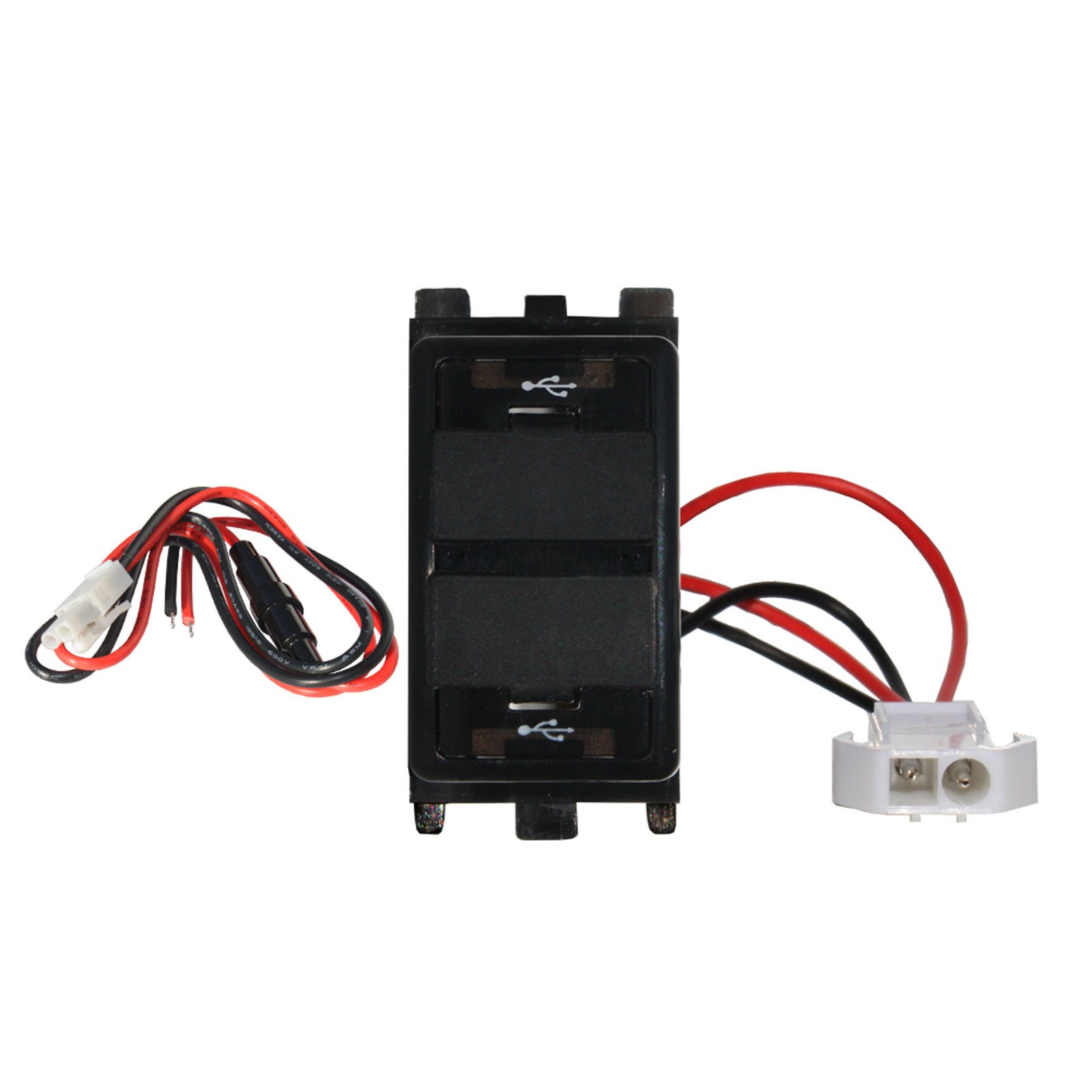 12-24V 3.1A Car PHONE Dual USB Auto Power Supply Charger Port Socket for Nissan