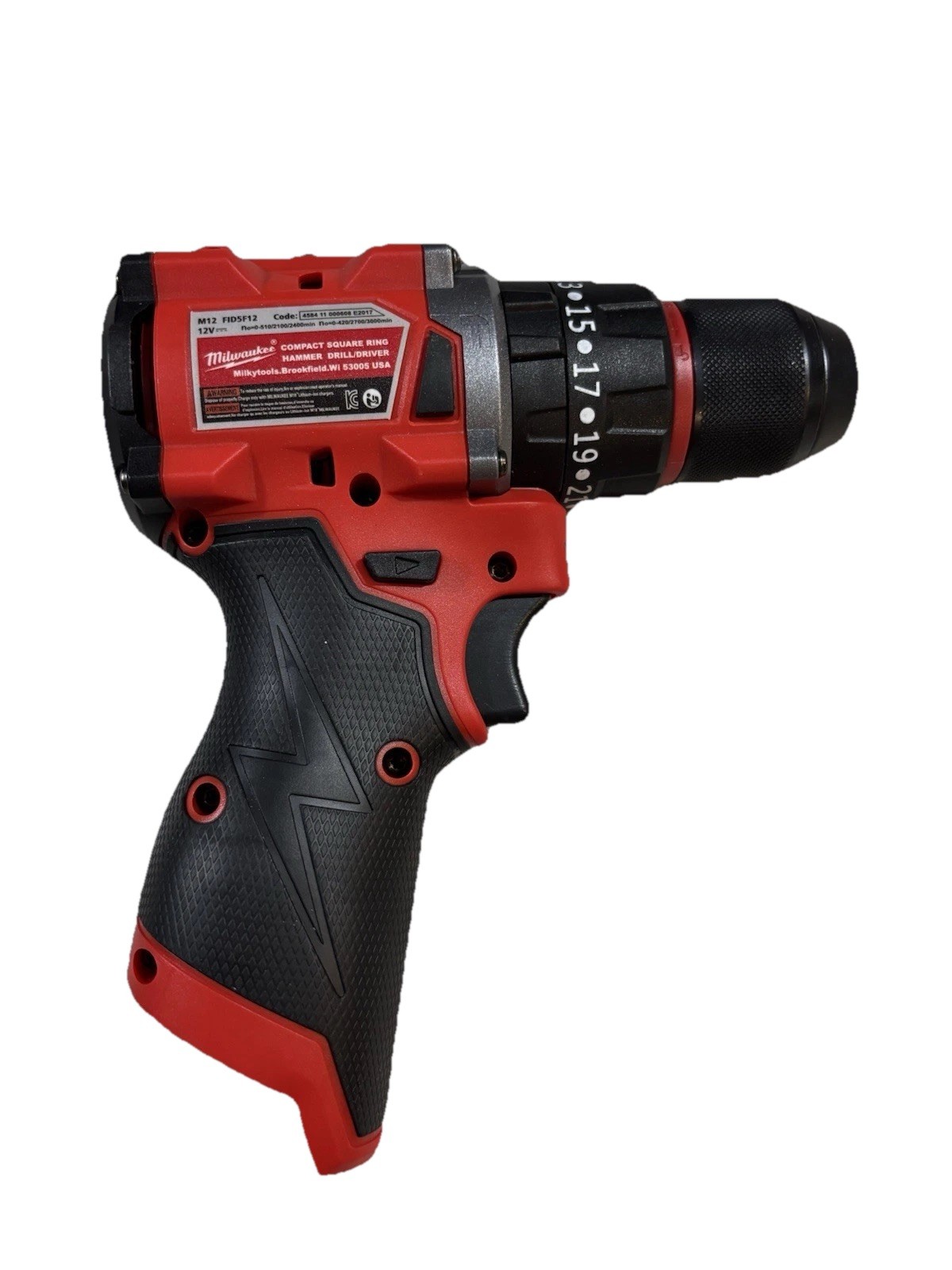 For Milwaukee 3/8 FD5F12 M12 Compact Hammer/Drill New, Tool Only "Read"