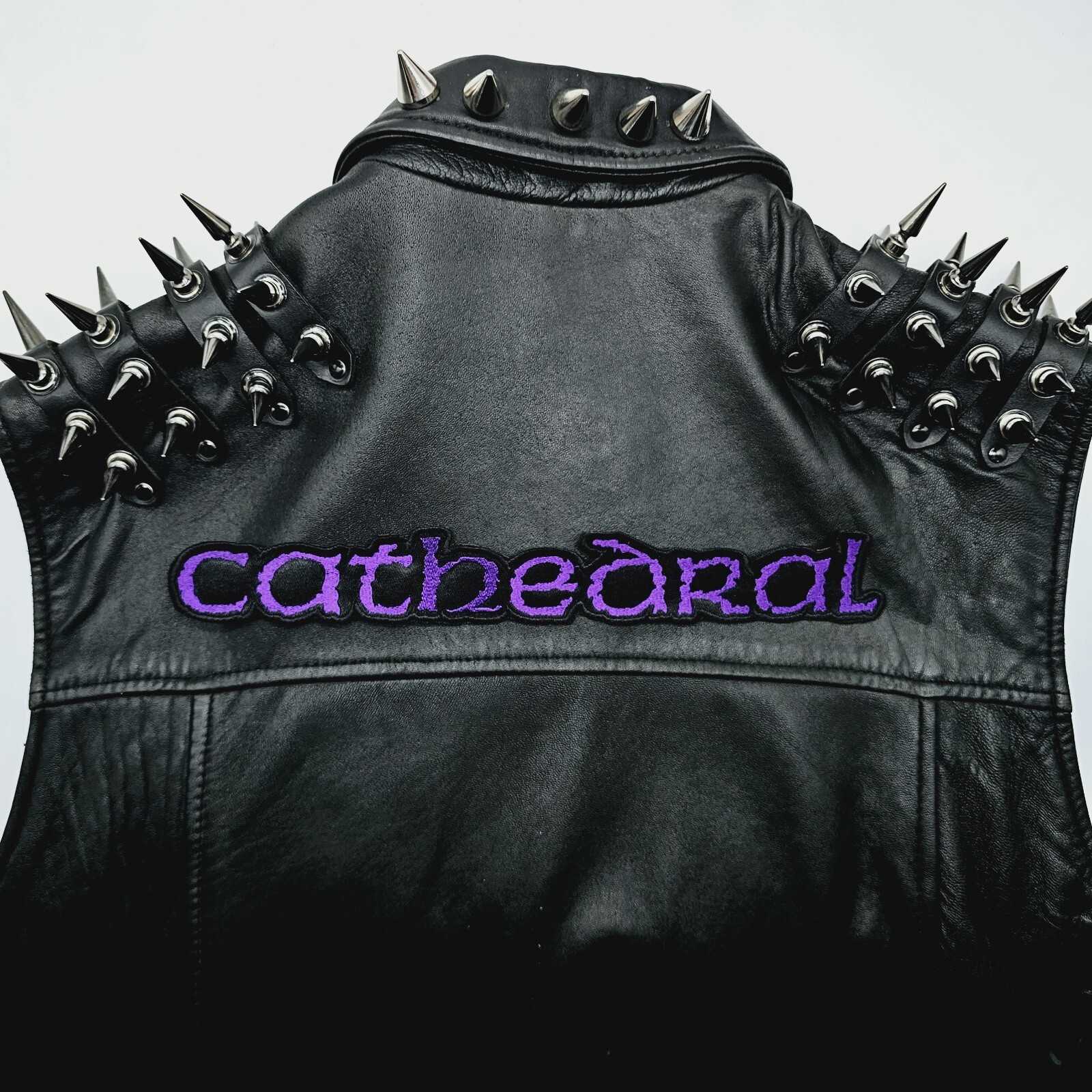 Cathedral Purple Logo EMBROIDERED Back Patch
