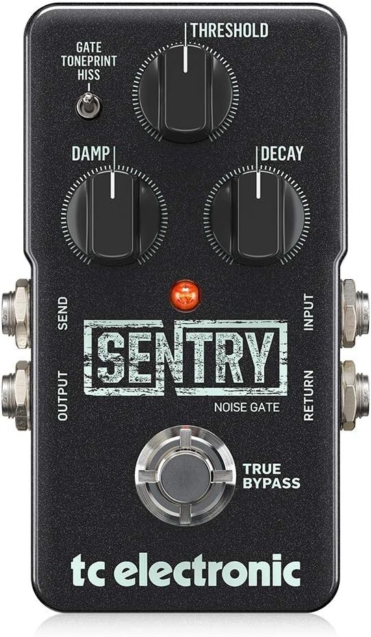 TC Electronic Sentry Noise Gate Guitar Pedal Built-In Tone Prints