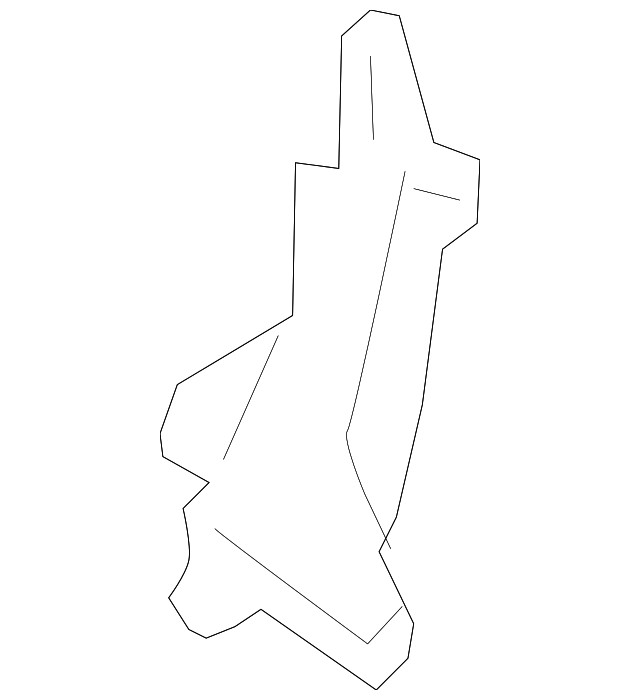 Genuine Ford Quarter Panel Extension GN1Z-74279A93-D