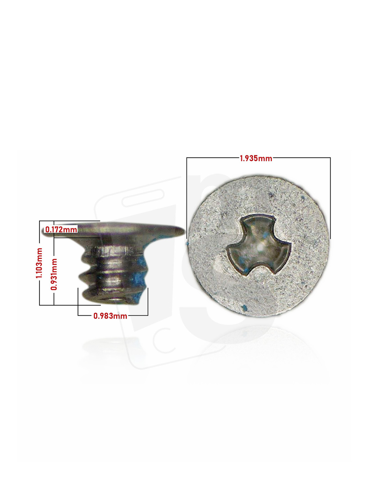 Replacement Screw Box 2.0 Refill [ 1N3 ] (100 Pack)