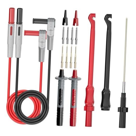 Multimeter Automotive Test Leads Kit with Wire Piercing Clip Puncture P1033B