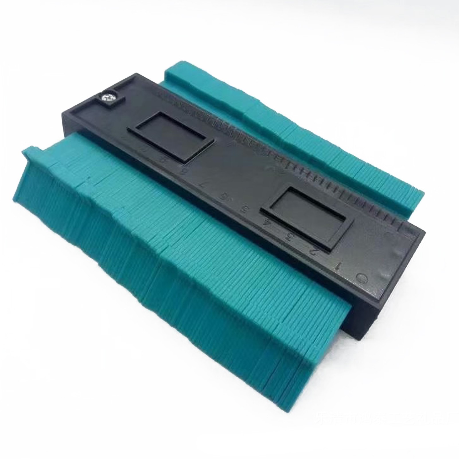 ABS Plastic 0-120mm Measuring Range Multifunctional Profile Gauge Contour Tools