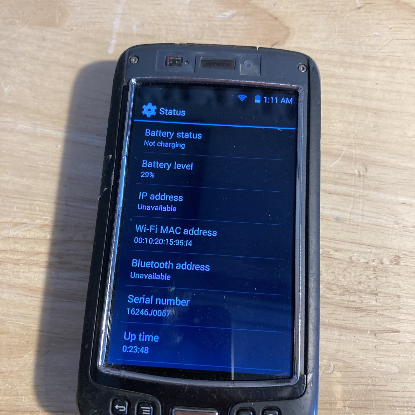 Honeywell Dolphin 75E 75Elon Handheld Computer And Barcode Scanner