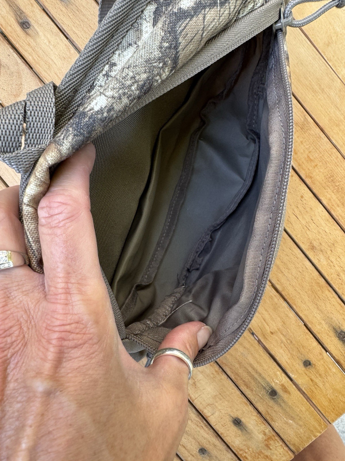 Field Line Pro Series Montana Real Tree Edge Camo Fanny Pack Waist Bag Adjust