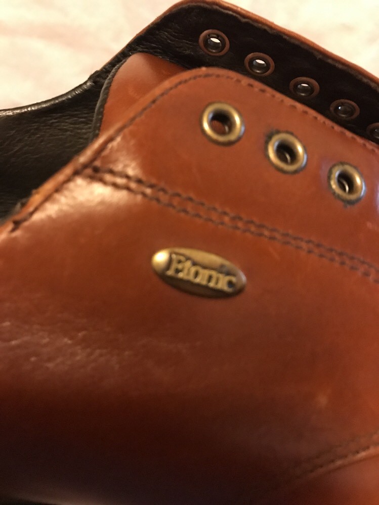 Etonic DIFFERENCE 2000 Men's Sz 9.5 M Brown Leather