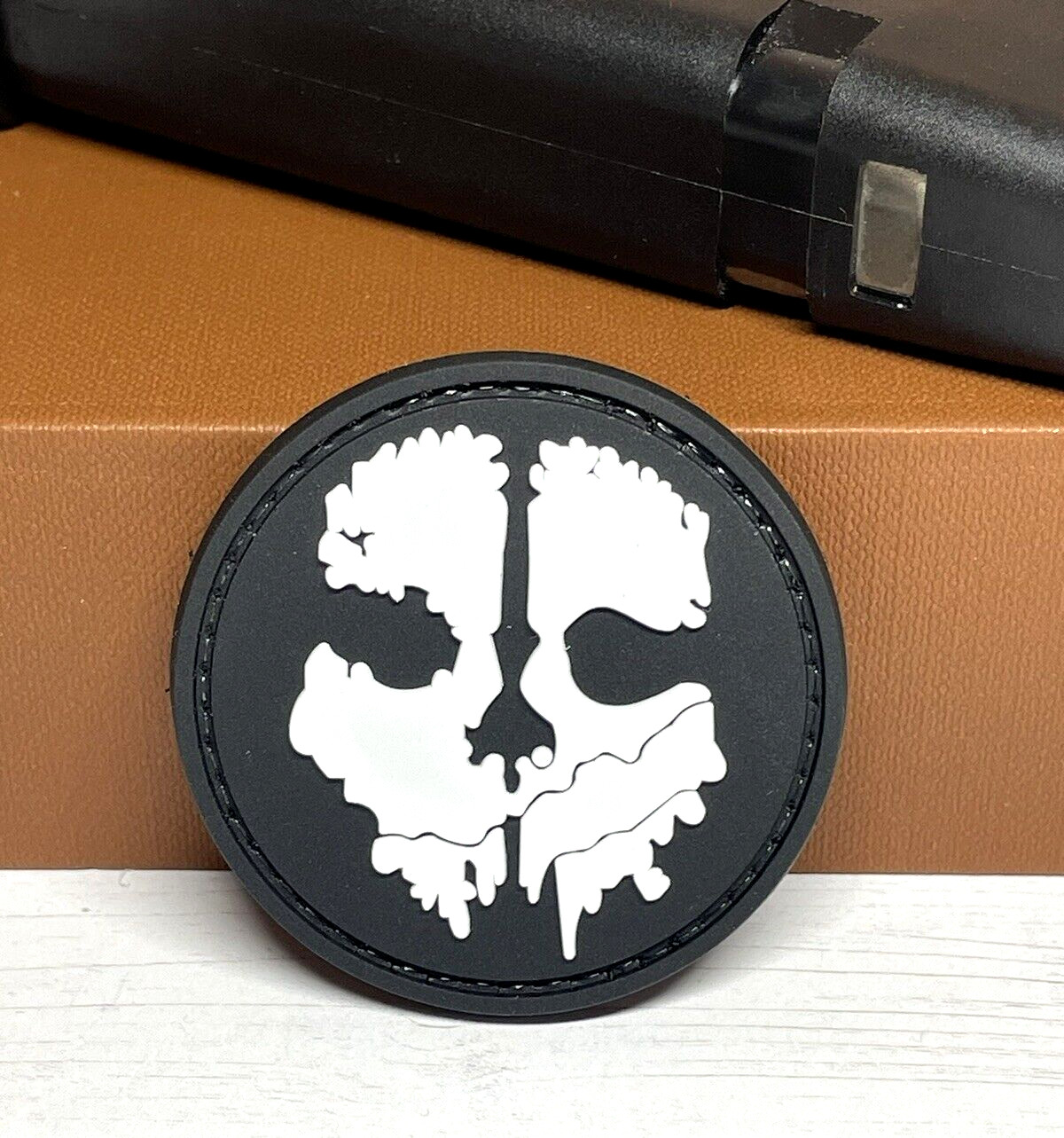 PVC Tactical Morale Patch, Ghost Skull Patch, Call of Duty Gun Patch, GhostFace