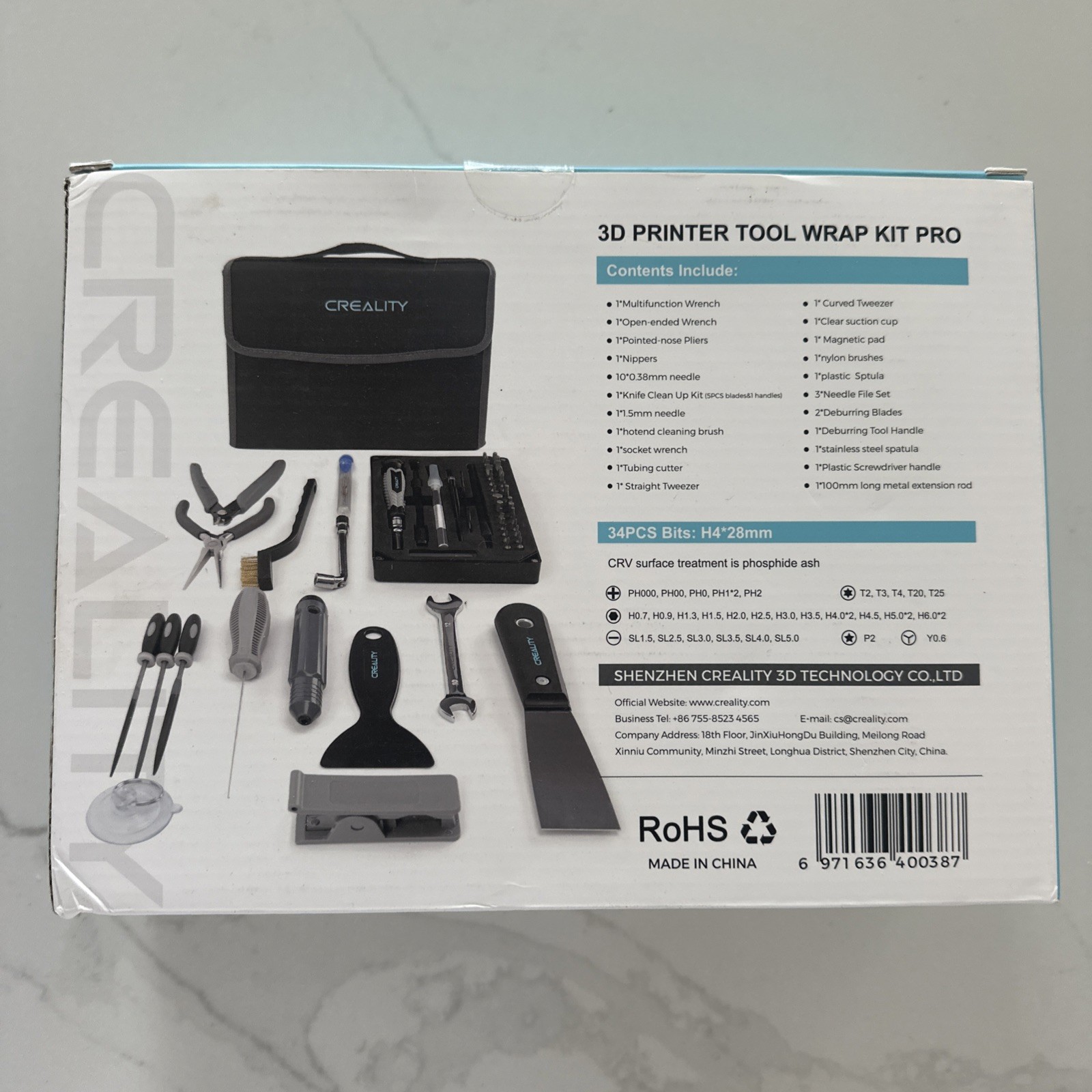 Creality 3D Printer Tool Wrap Kit Pro - New