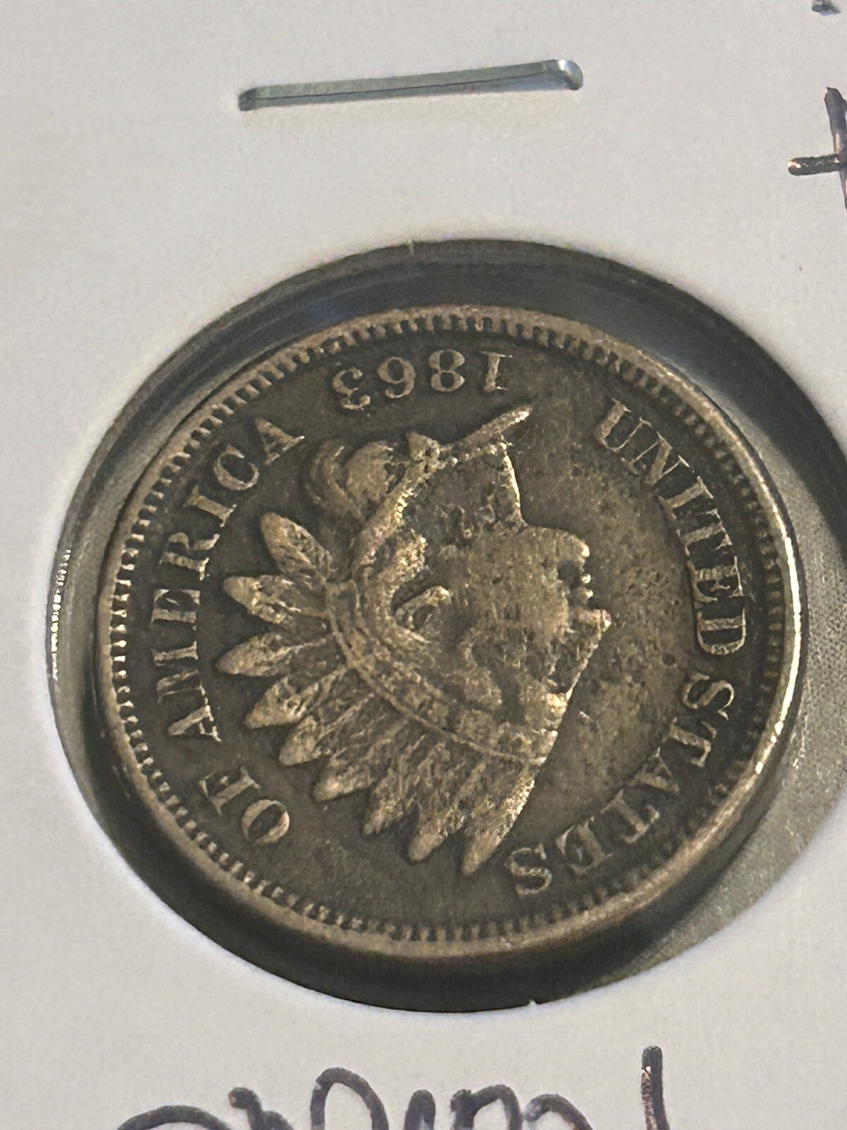 1863 and 1875 indian cents Check Pictures Look At My Listings Please👀