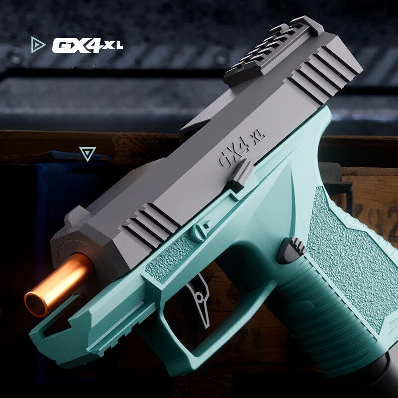 Gx4 Pocket Toy Continuous Shell Throwing Education Gun Model Soft Bullet Pistol